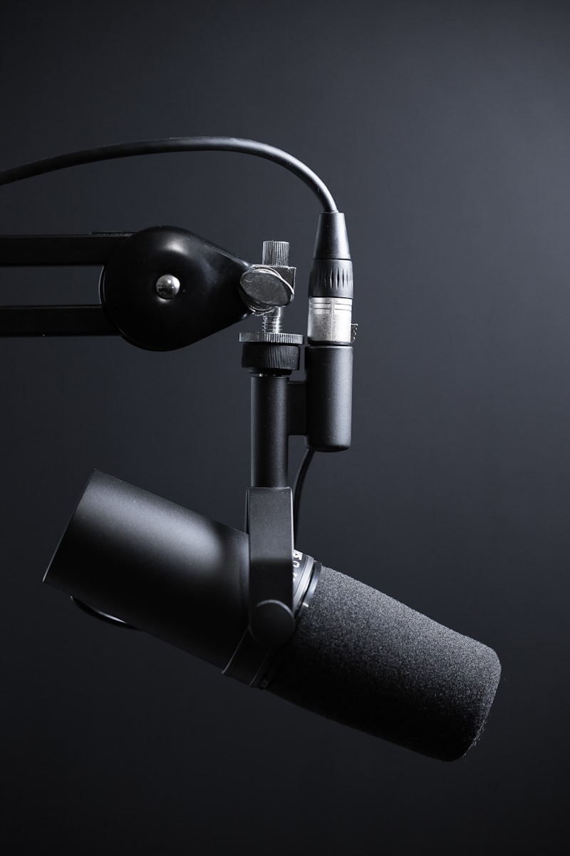 Insonorizzazione e microfoni da video podcast
